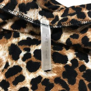 Leopard spandex skirt